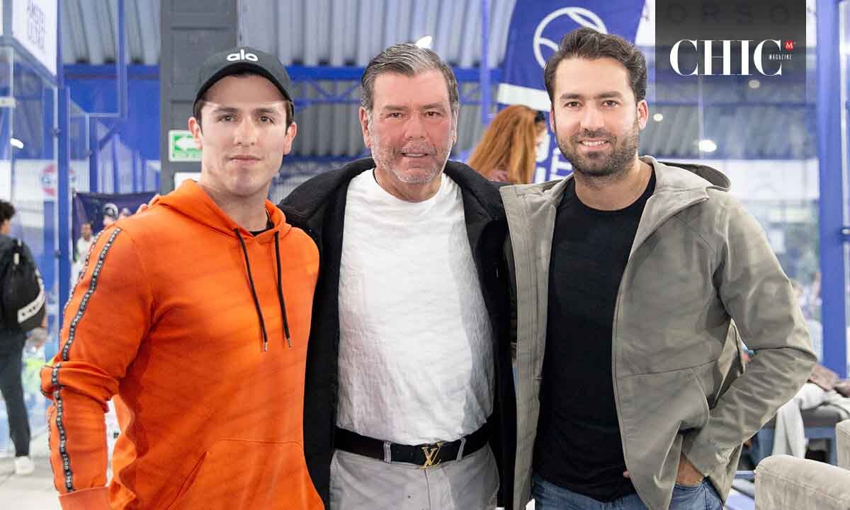 Fernando Espina, Mauricio Chávez y Fernando Espinoza
