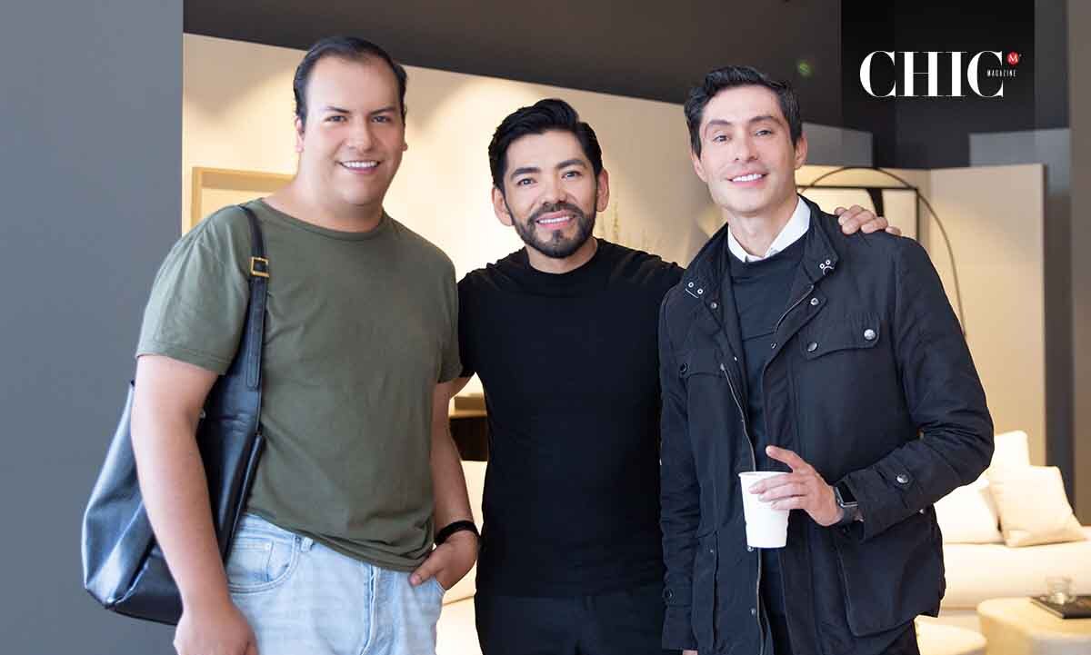 Omar Cadena, Pedro Talateca y Javier Mascareñas