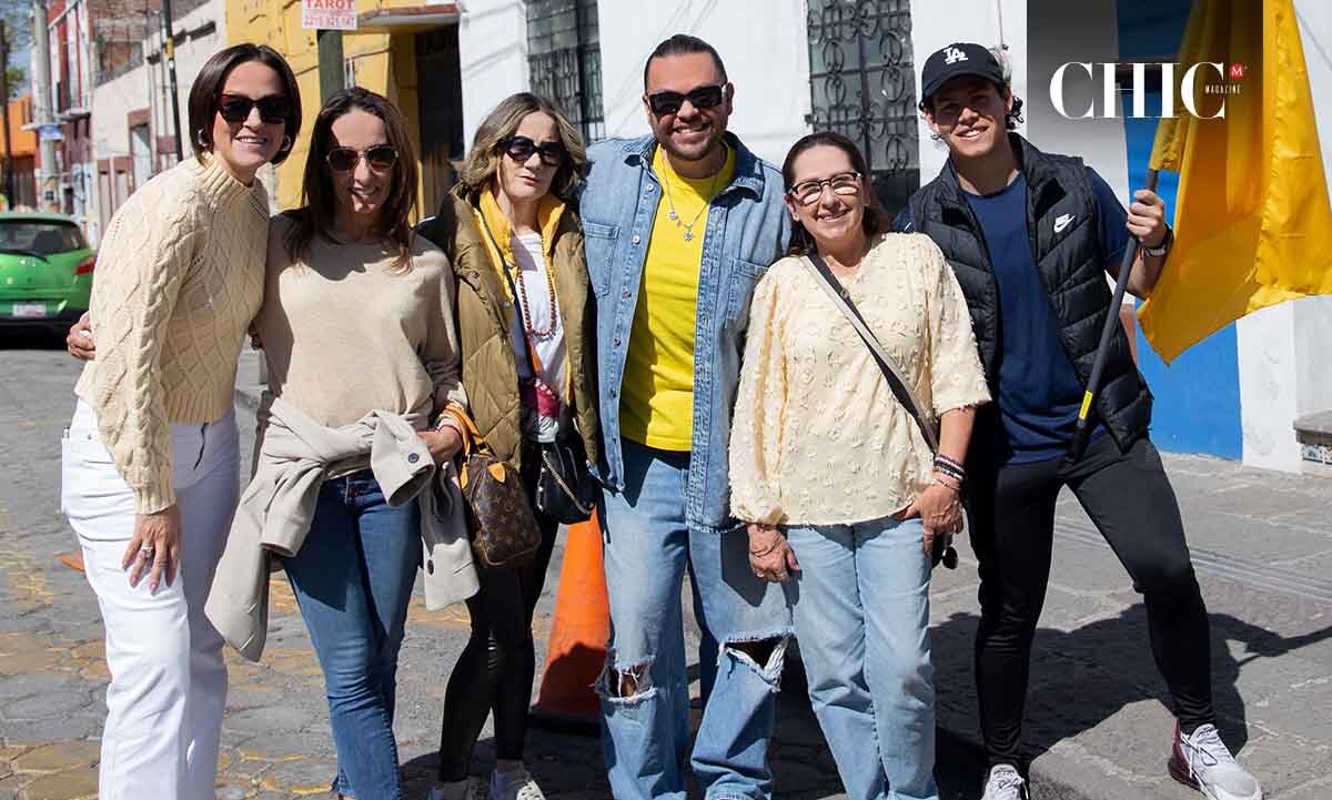 Maru Pérez, Marilu Haces, Ana Hellinger, Raúl De la Torre, Pilar Astaid y Klaus Fischer (Fotos: Yanahui F. Sevilla)