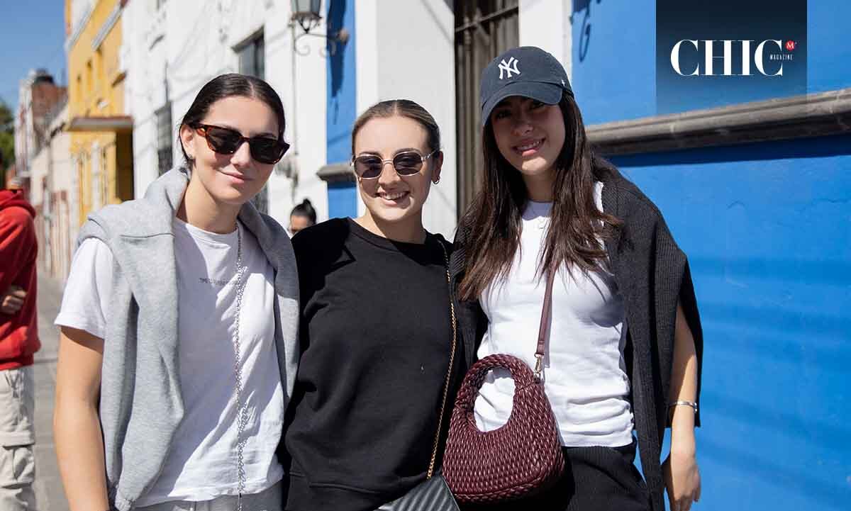 Paulina Colombres, Ximena Yadeum y Andrea Casares