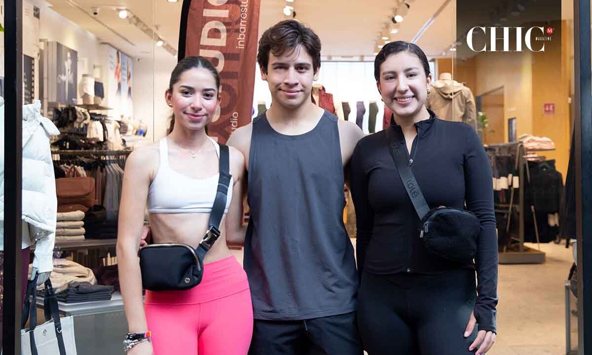 Clarissa Melgar, Sarah Cárdenas y Óscar Aderman