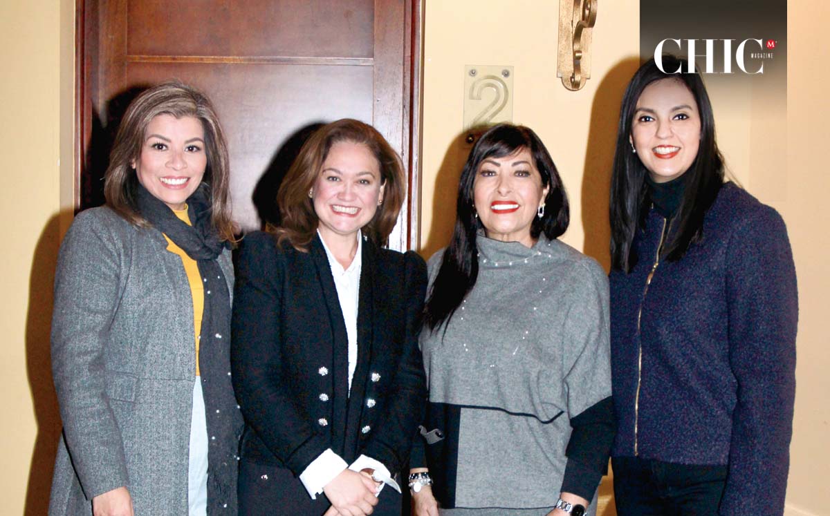 LETICIA DÍAZ, ELIZABETH MAYER, JUANITA RODRÍGUEZ Y MARINA LOMELIN llegaron con sus mejores outfits a la sesión