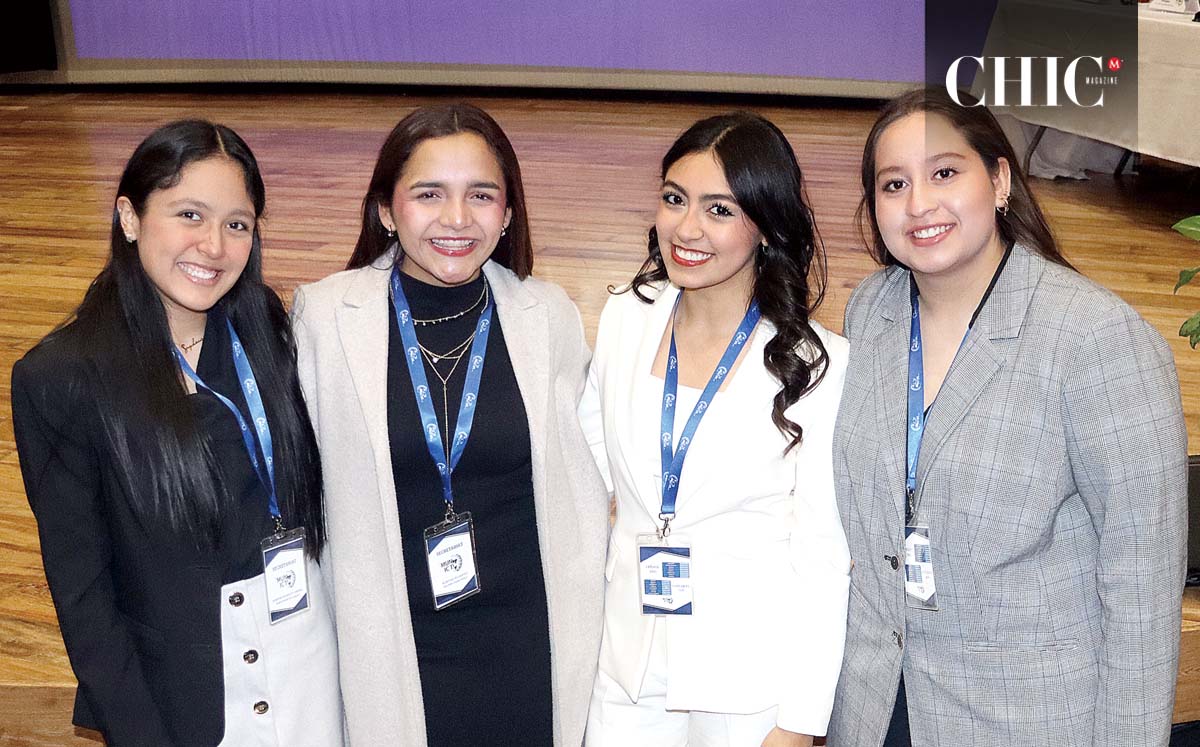 SOPHIA ACOSTA, ANA SOFÍA VALDEZ, ANA CAMILA LEE Y GRACIELA ACUÑA fueron parte de la secretaria en el MUN 2025