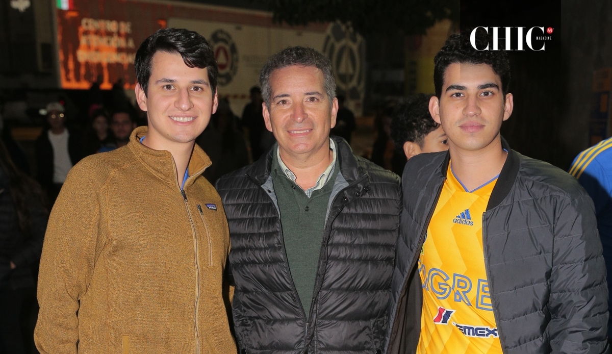 Adrián Gutiérrez, Adrián Gutiérrez y Eugenio Gutiérrez / Foto: Daniel Saldívar