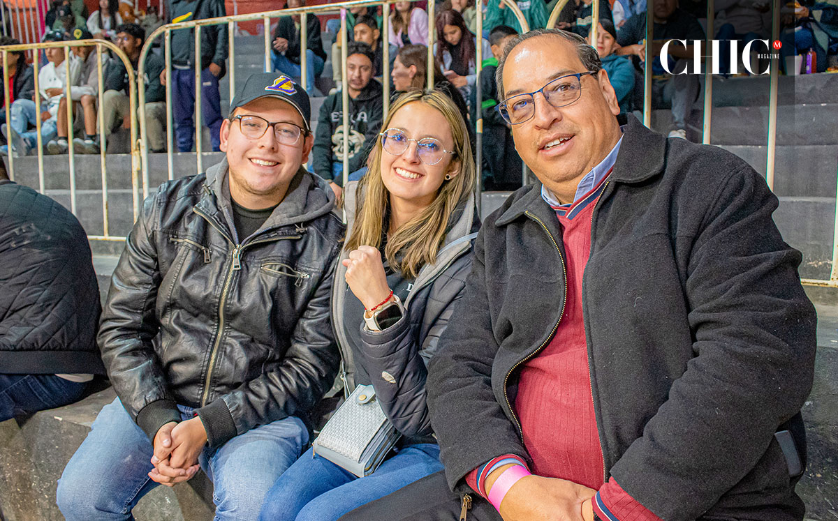 Carlos, Eduardo y Fernanda Bastida