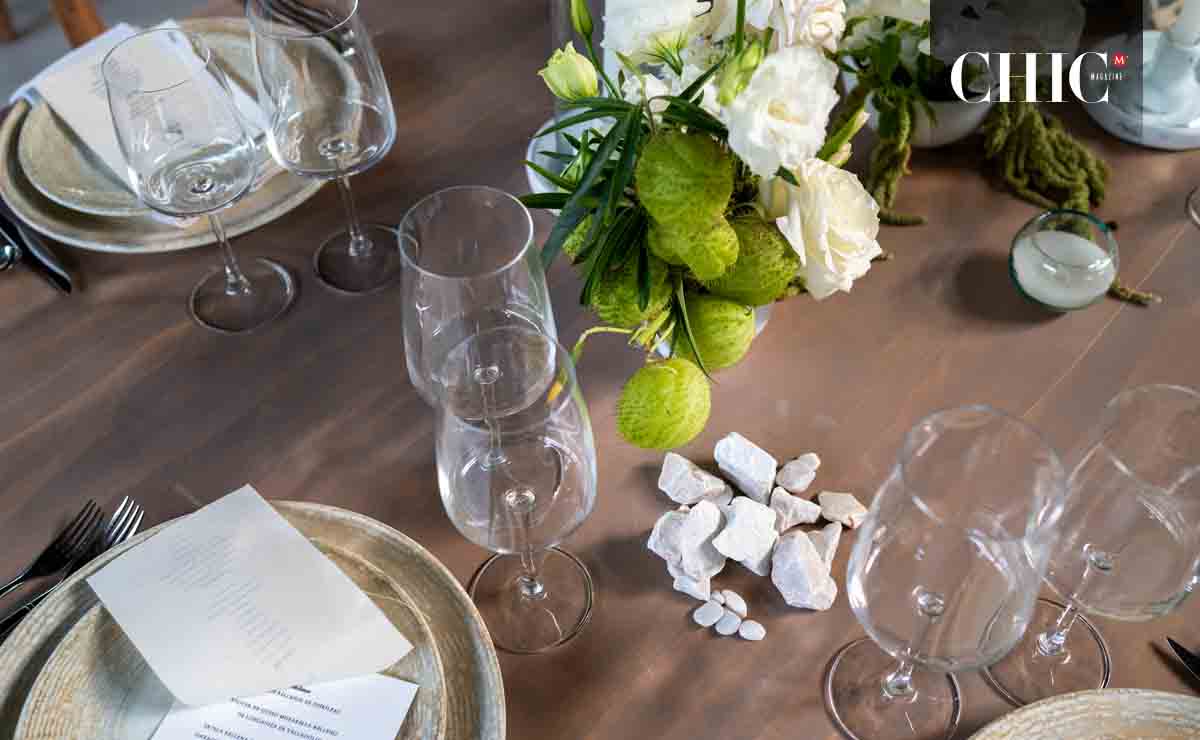 Decoración que  los novios prepararon para sus invitados / Fotos: Fernando Duarte @fernandodumont1