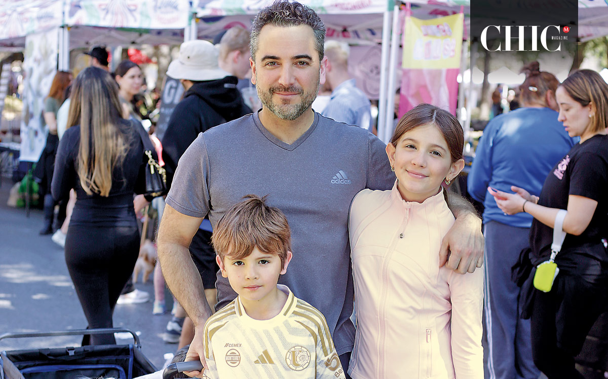 Javier Doria, Romina Doria y Javier Doria