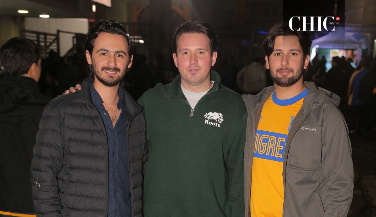 Jorge Rodríguez, Mauricio Aguirre y Marcelo Madero / Foto: Daniel Saldívar