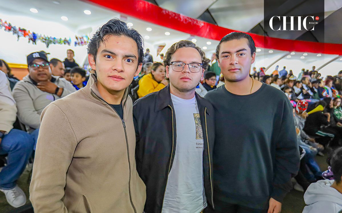 Maximiliano Barranco, Ramón Mier y Emet Díaz (Edgar Segura)