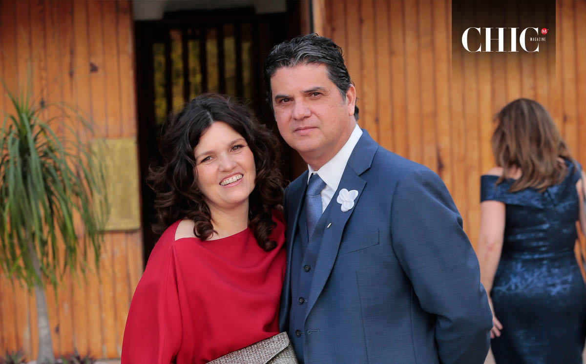PAPÁS DEL NOVIO. Anelis Abadie y Bernardo Gil