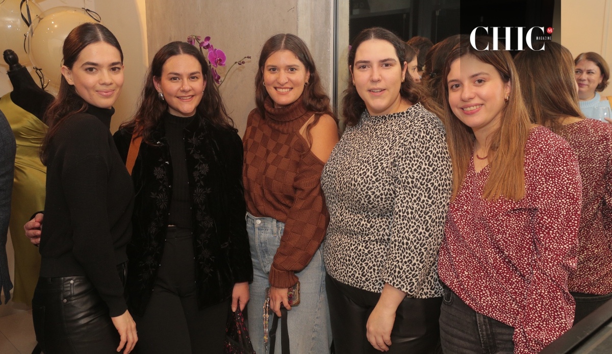 Sol Valdez, Jimena Rojas, Roby Bárcena, Ana Septien y Paloma Martínez