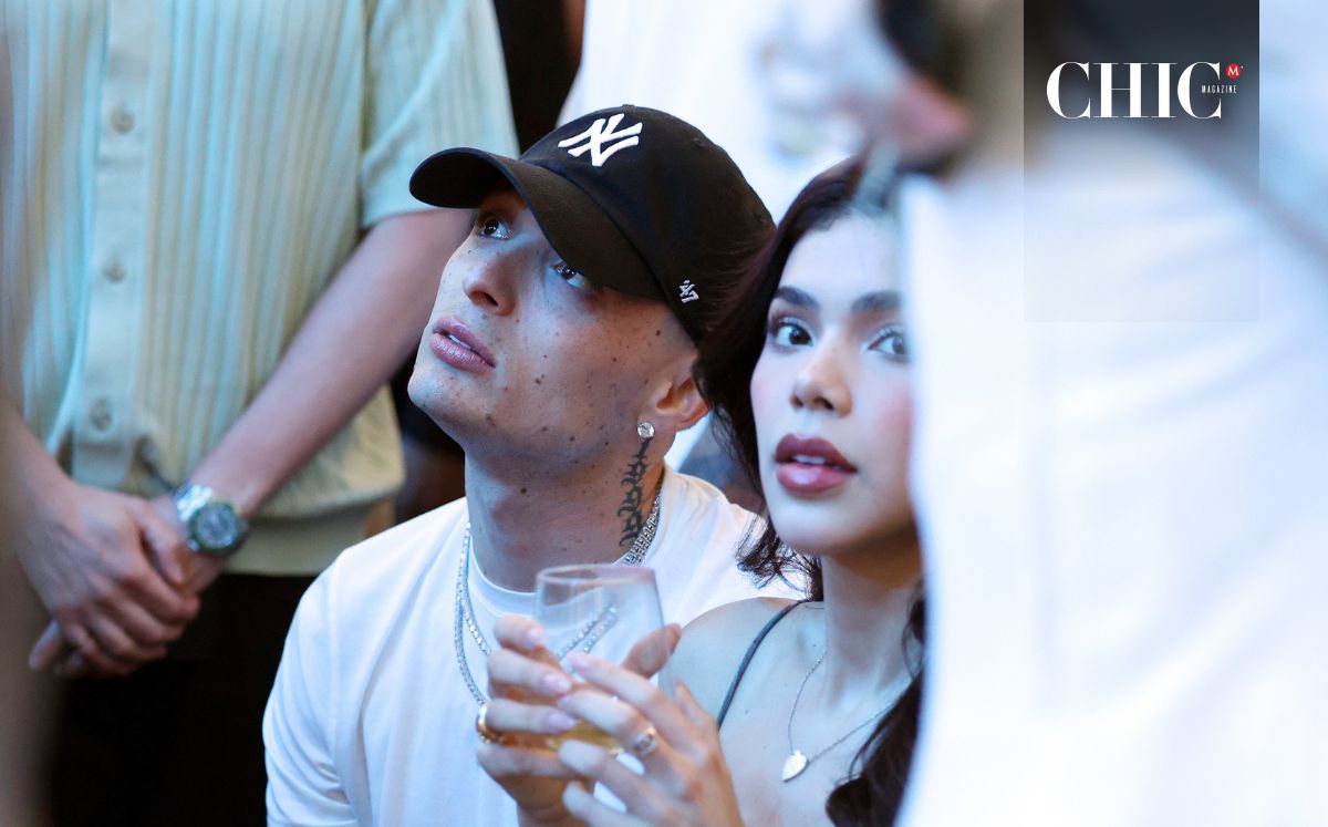 Peso Pluma y Kenia Os se besan en el Super Bowl | VIDEO (Foto: Getty)