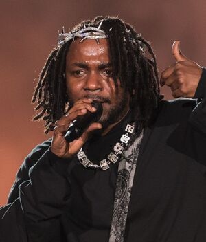Whitney Alfor, la prometida de Kendrick Lamar (Getty Images)