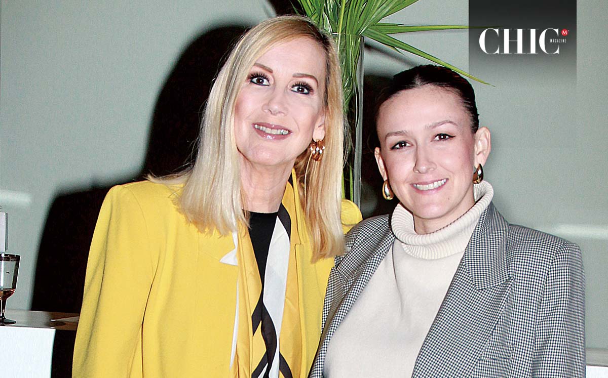 ANA DELSOL Y KIM FLORES nos regalaron sus mejores sonrisas durante la inauguración