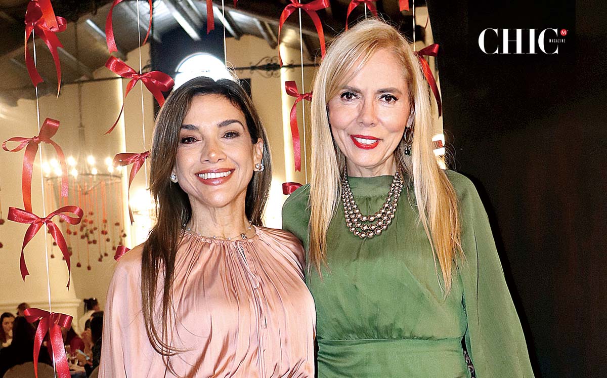 CLAUDIA RUIZ Y TERE GÓMEZ felices en el Club Campestre Tampico