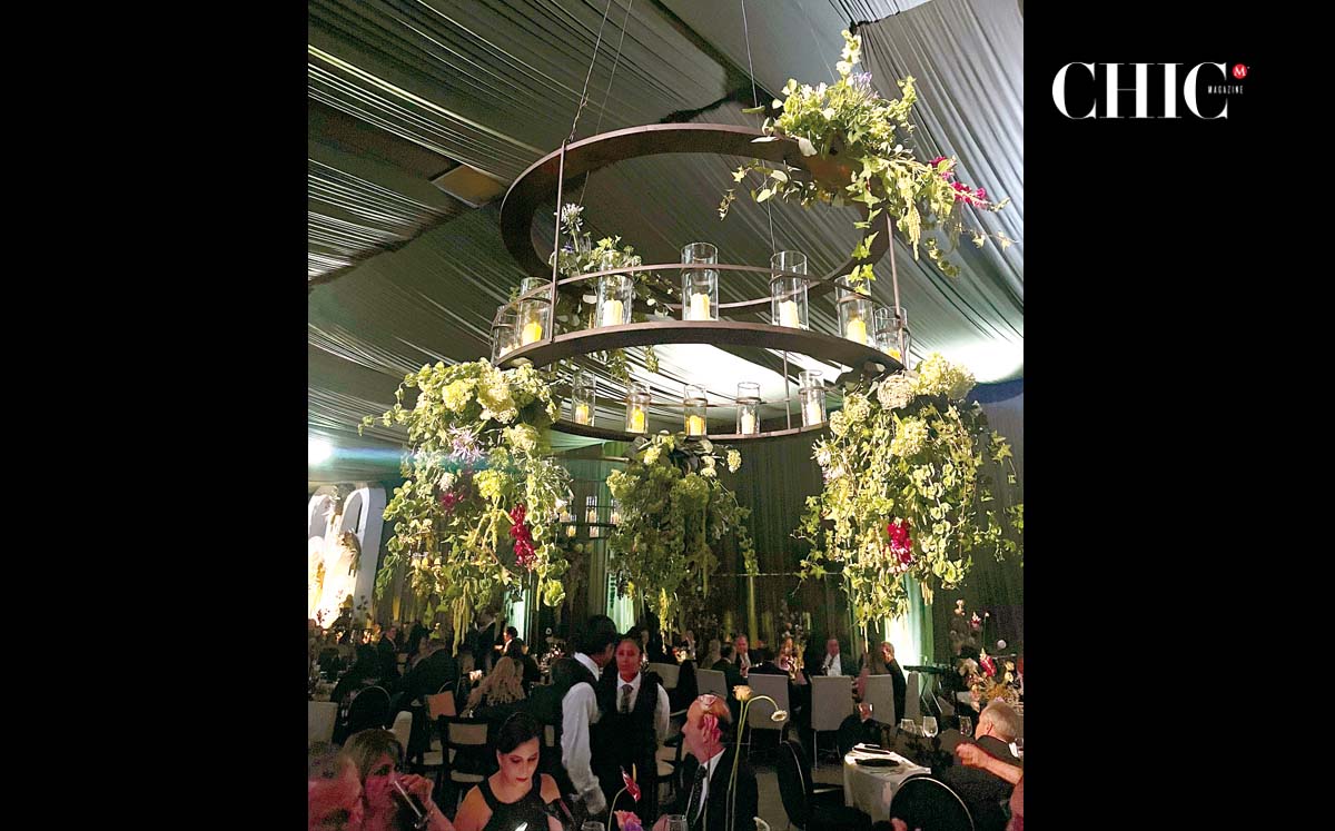 Detalles de la decoración a cargo de Opciones para Eventos