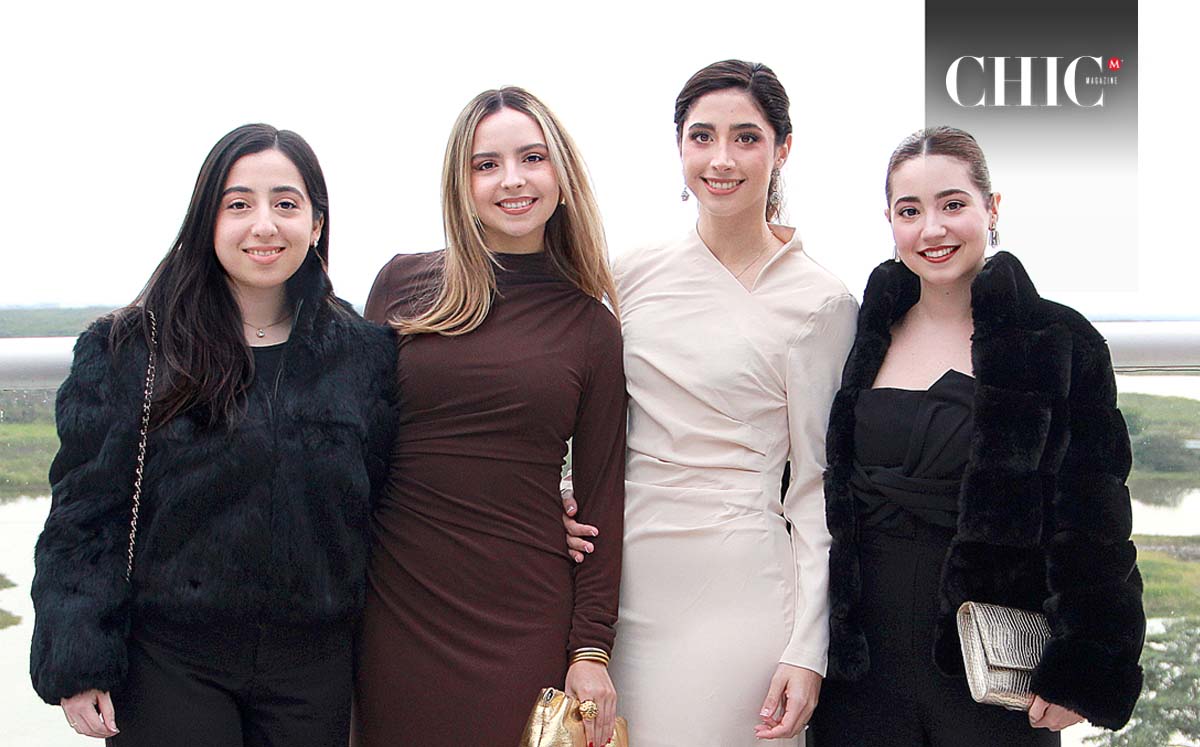 LORIS PEÑA, ANA CARMEN MADERO, ANA LUCÍA MADERO Y REBECA FERNÁNDEZ disfrutaron de una gran variedad de munchies y bocadillos