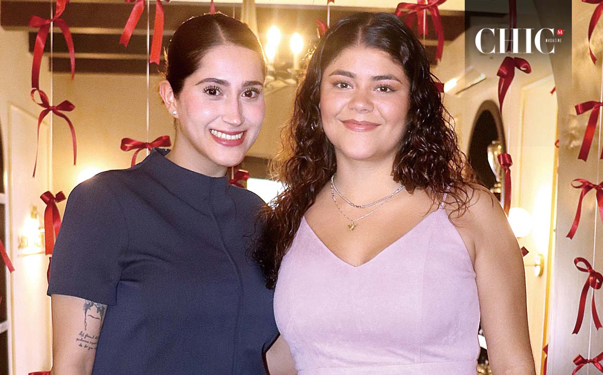 MAYRA MARTÍNEZ Y KARLA GARCÍA llegaron puntuales a la despedida