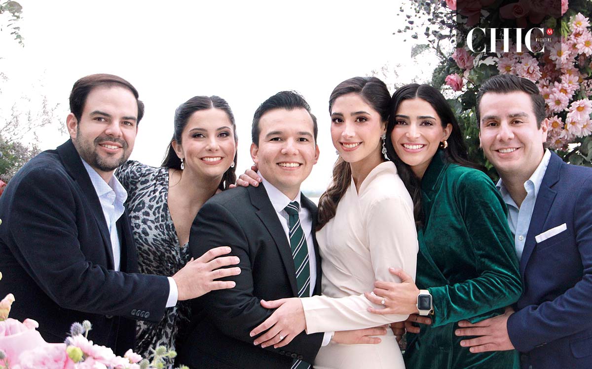 PACO LAVIN, MARTHA MADERO, JAVIER CECCOPIERI, ANA LUCÍA MADERO, DANIELA MADERO Y EDGAR ARGUETA