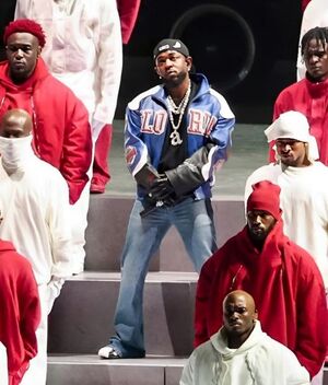 Estos son los tenis que usó Kendrick Lamar en el Super Bowl 2025 (Instagram)
