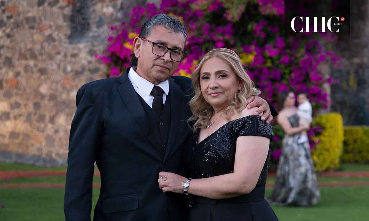 Papás de la novia. Beatriz Roldán y Donaciano Moreno