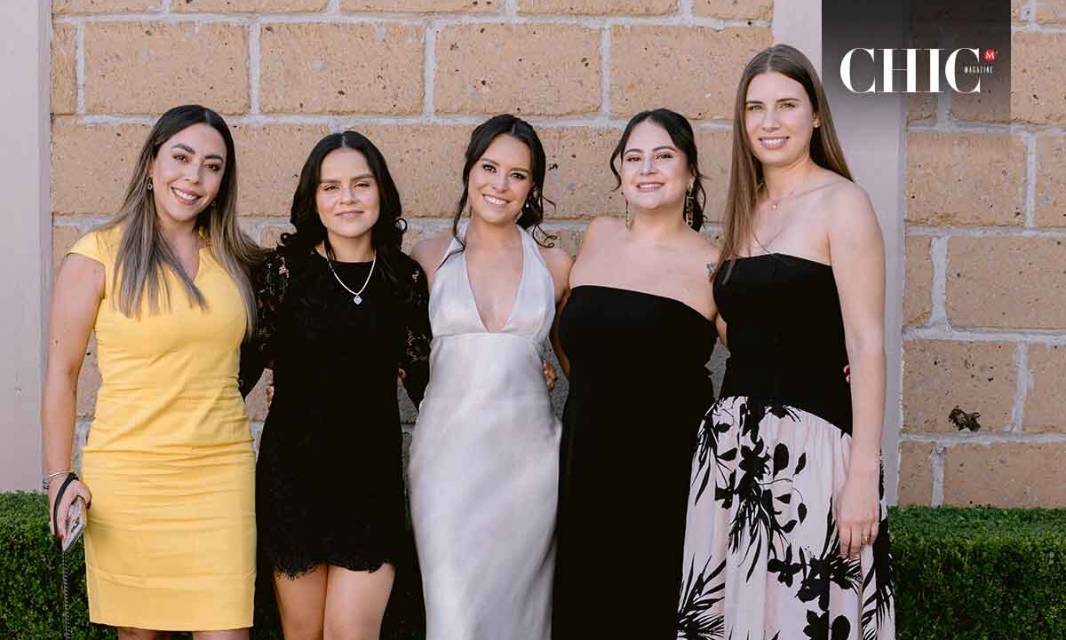 Agnes Avilés, Elsa Rivera, Samantha Rangel, Mariel Molina e Irma González