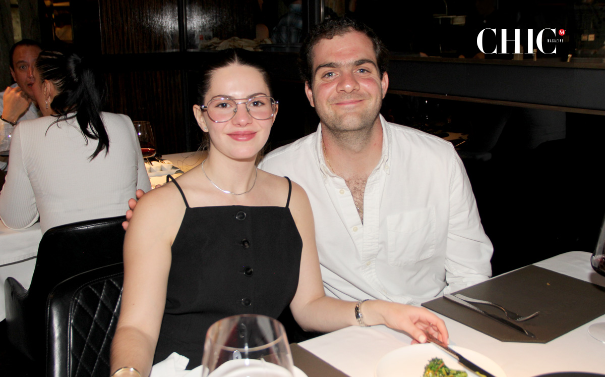 Andrea Tostado y Michel Gresati