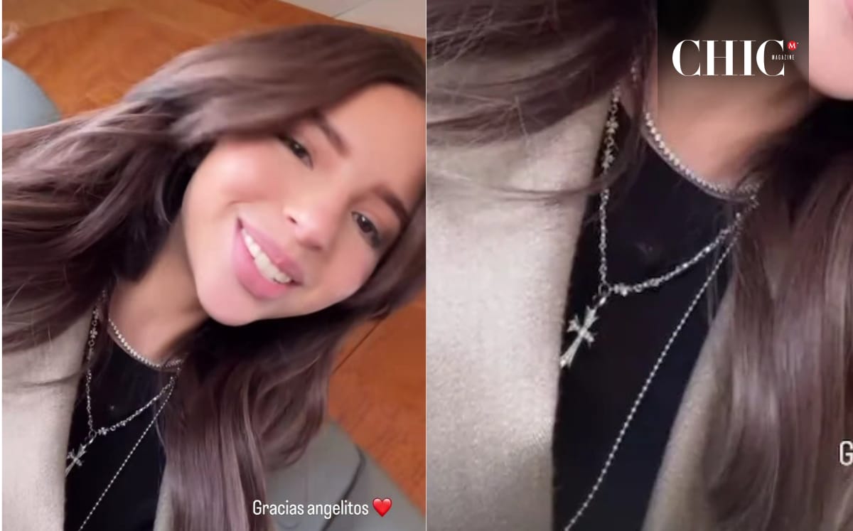 Cadena de Ángela Aguilar (Instagram)