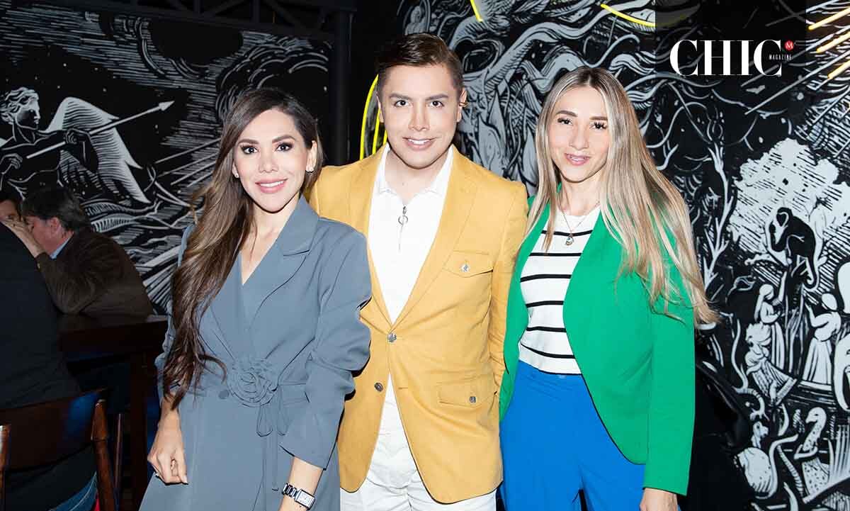 Zaira González, Adriel Cervantes y Martha de la Vega