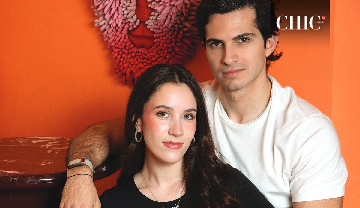 Isabel Garza con Raúl Chapa