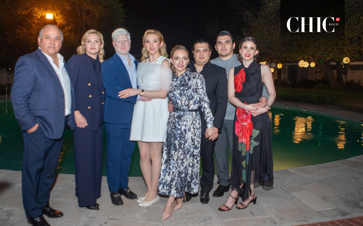 Jaime Villarreal, Luisa Guerrero de Villarreal, Patricio García, Blanca Paulina Villarreal, Luisa Carolina Villarreal, Rubén Vargas