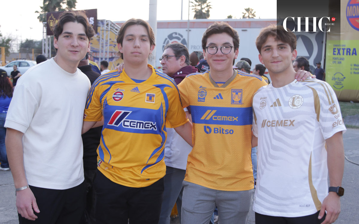 Juan Pablo Páez, Jorge Cueva, Bernardo González y Luis González