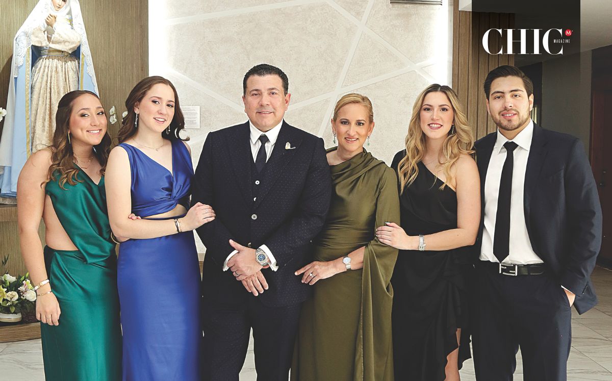 María Robinson, Paulina Robinson, Pepe Robinson, Gabriela de Robinson, Balbina Robinson y Luis Javier Porras / Fotos: Omar Valdez