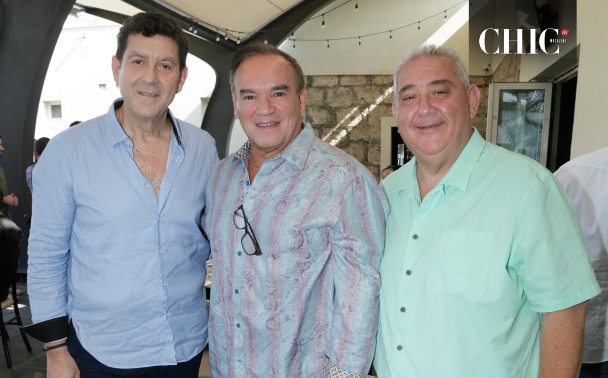 Miguel Álvarez Tostado, Miguel Medellín y Gilberto Mario Garza