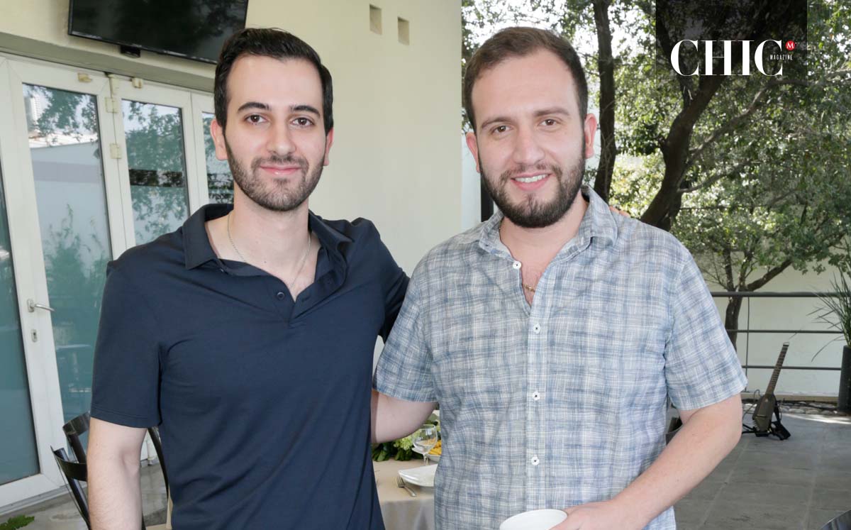 Nazri Andonie y Juan Carlos Azcúnaga