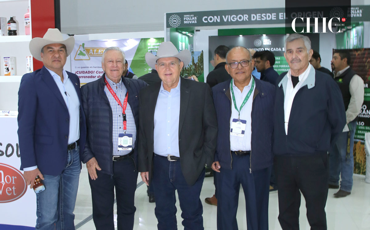 Noel, Everardo, Homero, Juan Ramón e Ing. Parra