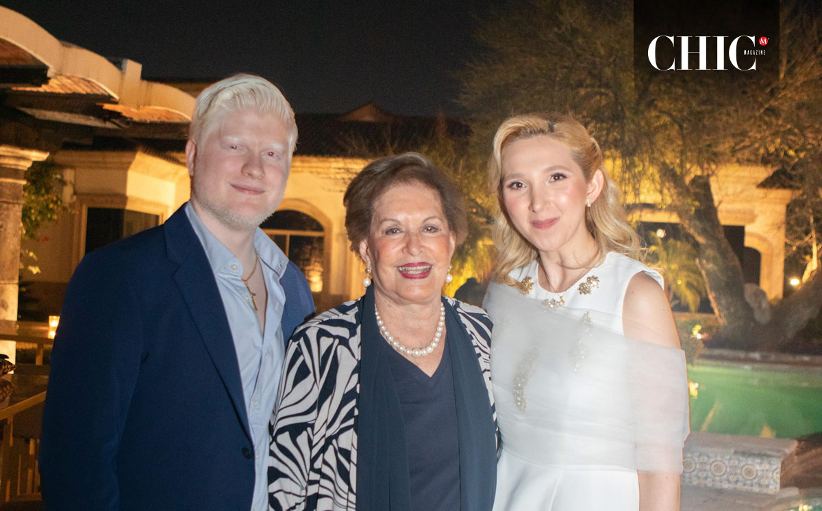 Patricio García, Rebeca Gómez y Blanca Paulina Villarreal