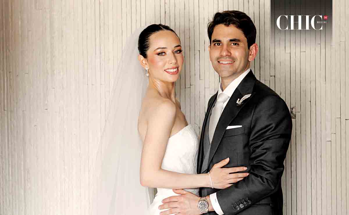 Raquel Garza González y Mauricio Ayala González / Foto: merakiweddings
