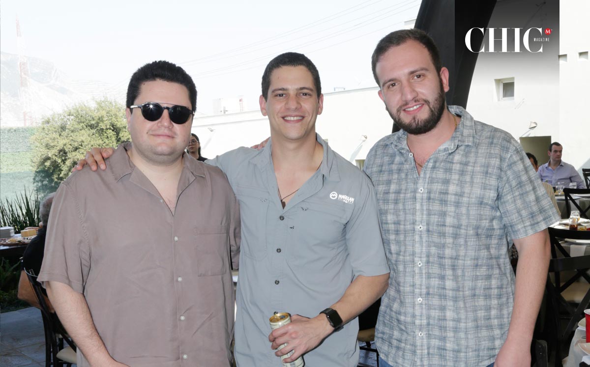 Roberto López, José Luis Andonie y Juan Carlos Azcúnaga