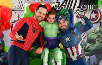 Santiago Villaseñor, Santino Villaseñor y Mario Michel