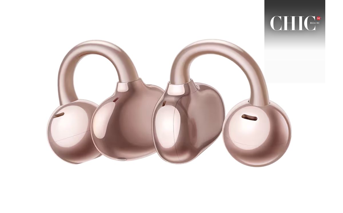 Así se ven los Huawei FreClip en color rose gold (Foto. Huawei)