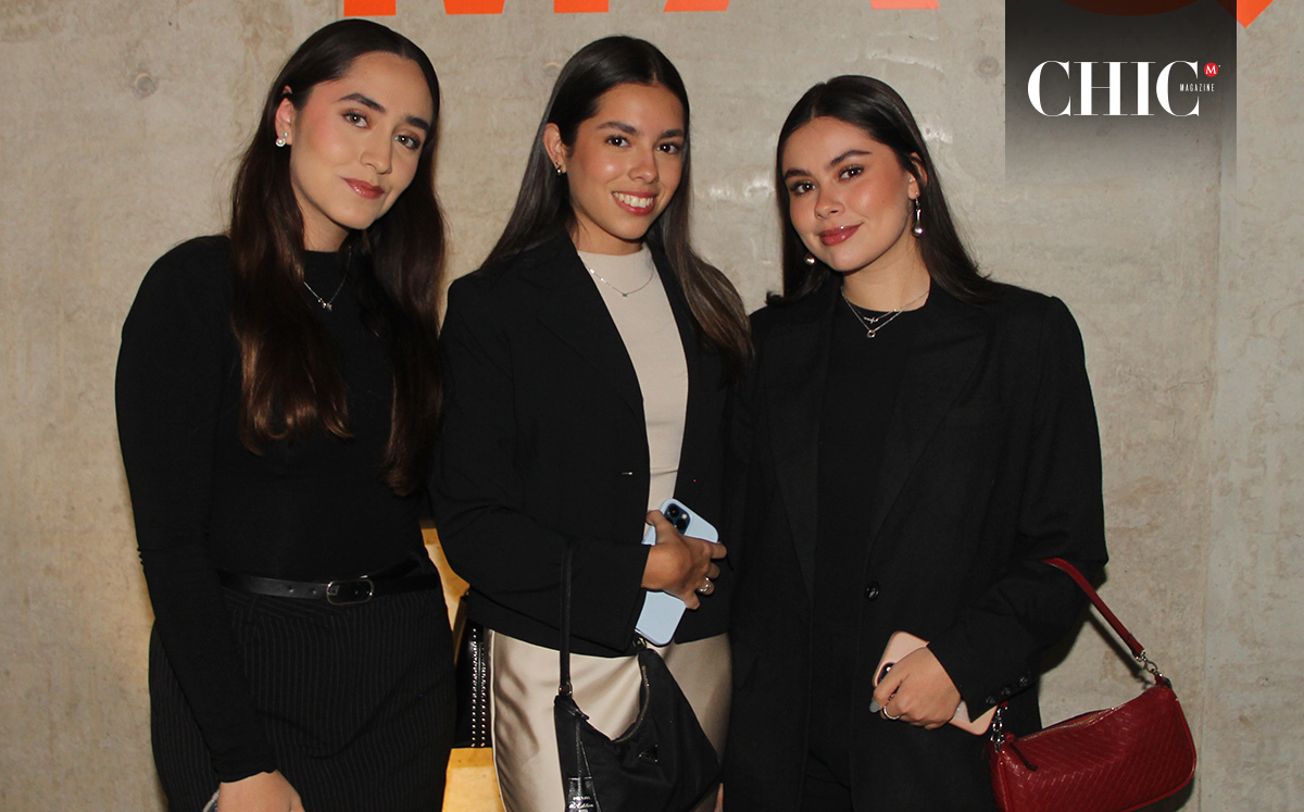 Ximena Vargas, Paulina Ortiz y Elena Rincón