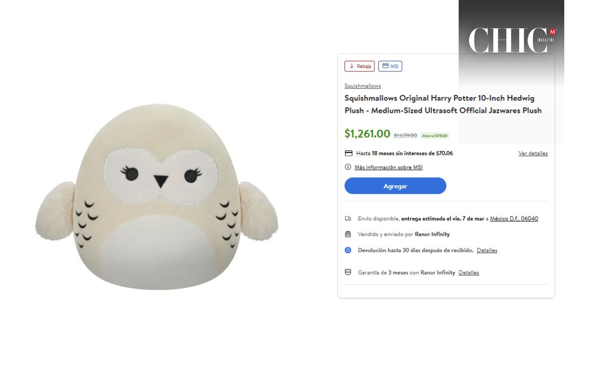 Oferta de peluches Squishmallows para San Valentín en Walmart (Foto: Walmart)