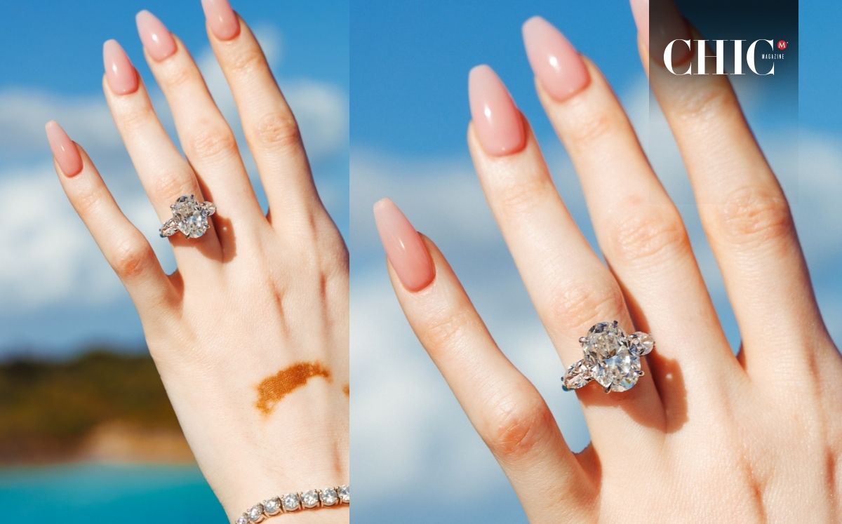 Anillo de compromiso de Winnie Harlow (Jamie Bruce)