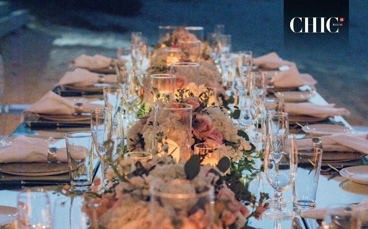Cena de celebración del compromiso de Winnie Harlow y Kyle Kuzma (Jamie Bruce)