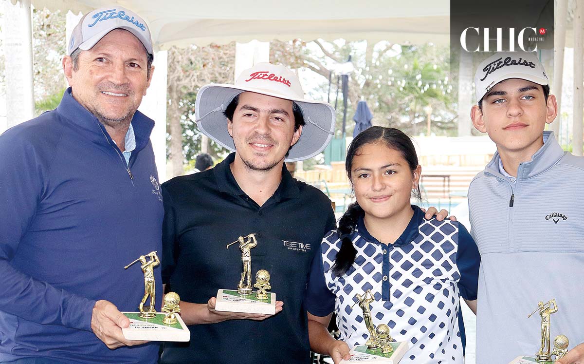 CARLOS GUTIÉRREZ, JESÚS MENNAH, BÁRBARA MEZA Y CARLOS GUTIÉRREZ fueron los indiscutibles ganadores del torneo