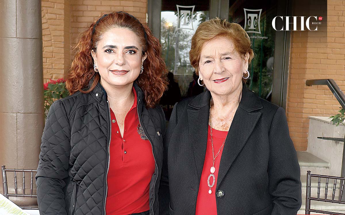 ALEJANDRA FERNÁNDEZ Y NORINEY DE LA GARZA presentes en el Club Campestre Tampico
