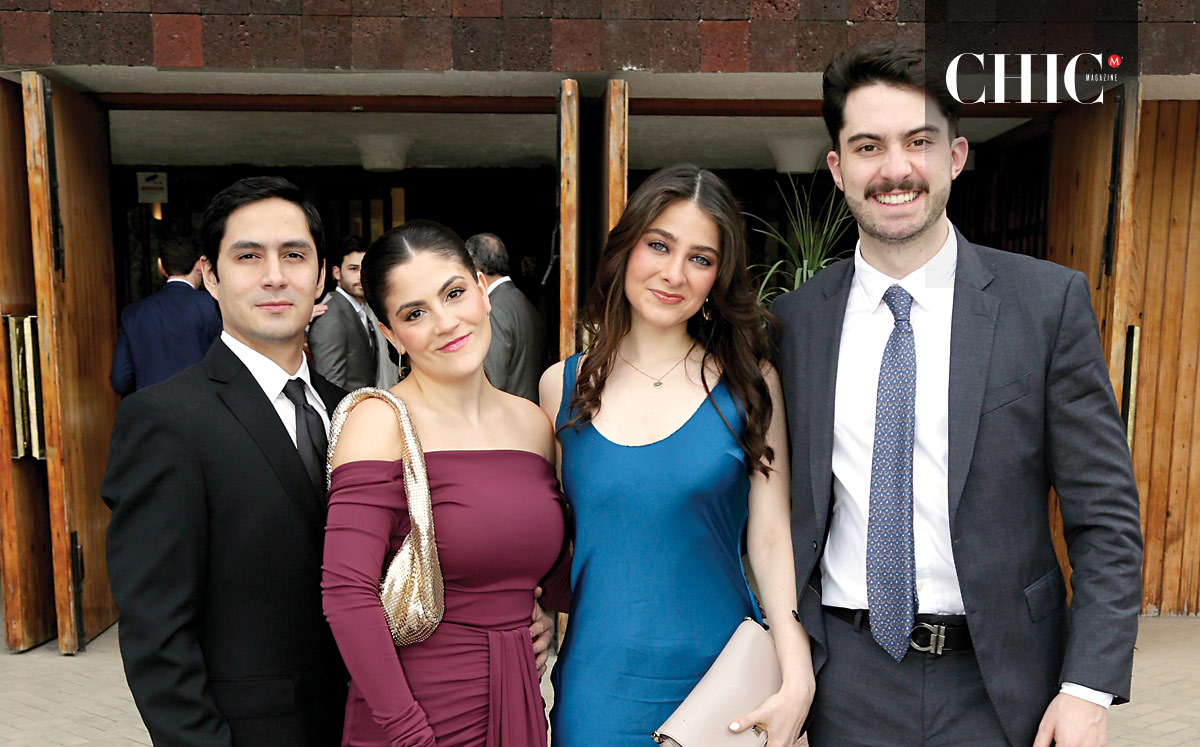 Andrés García, Alba Castro, Johanna Gilman y Emilio Aristegui