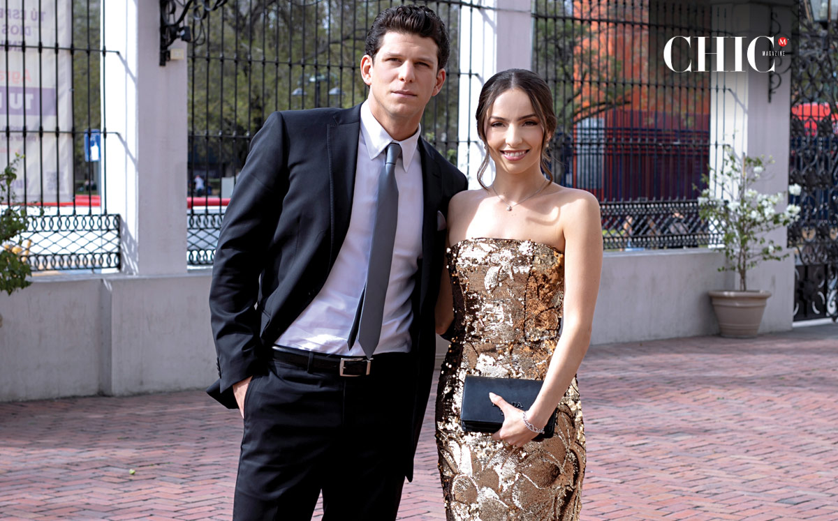 David Tafich y Fernanda Elizondo