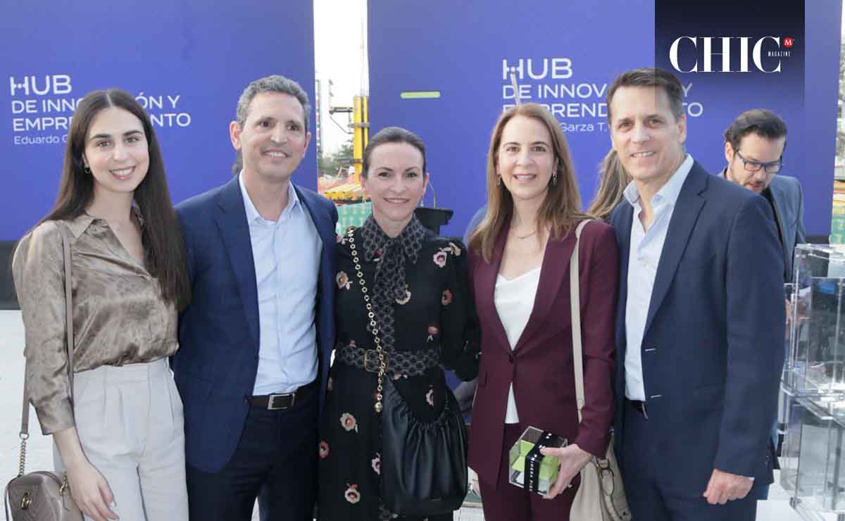 Eugenia Salinas, Eduardo Garza T, Lucía Elizondo de Garza T, Carmen Garza T y Antonio Salinas / Fotos: Omar Valdez